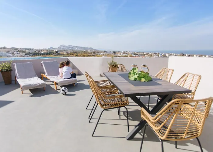 Amer Santorini With Outdoor Hot Tub *