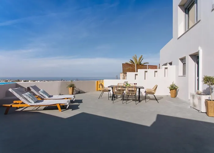 Amer Santorini With Outdoor Hot Tub Semesterbostad